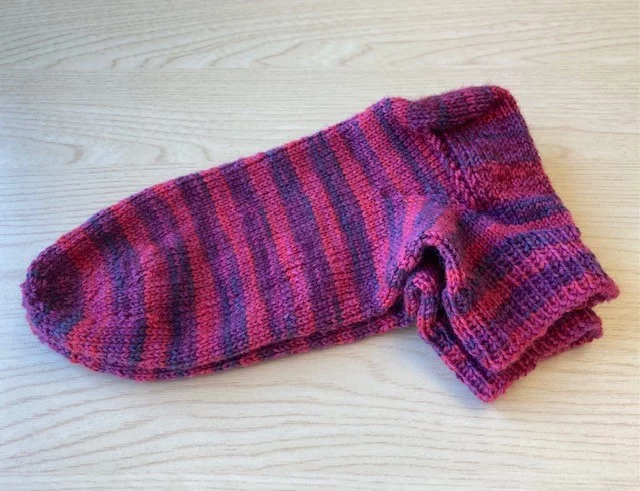 Sneaker-Socken gestrickt Gr. 39
